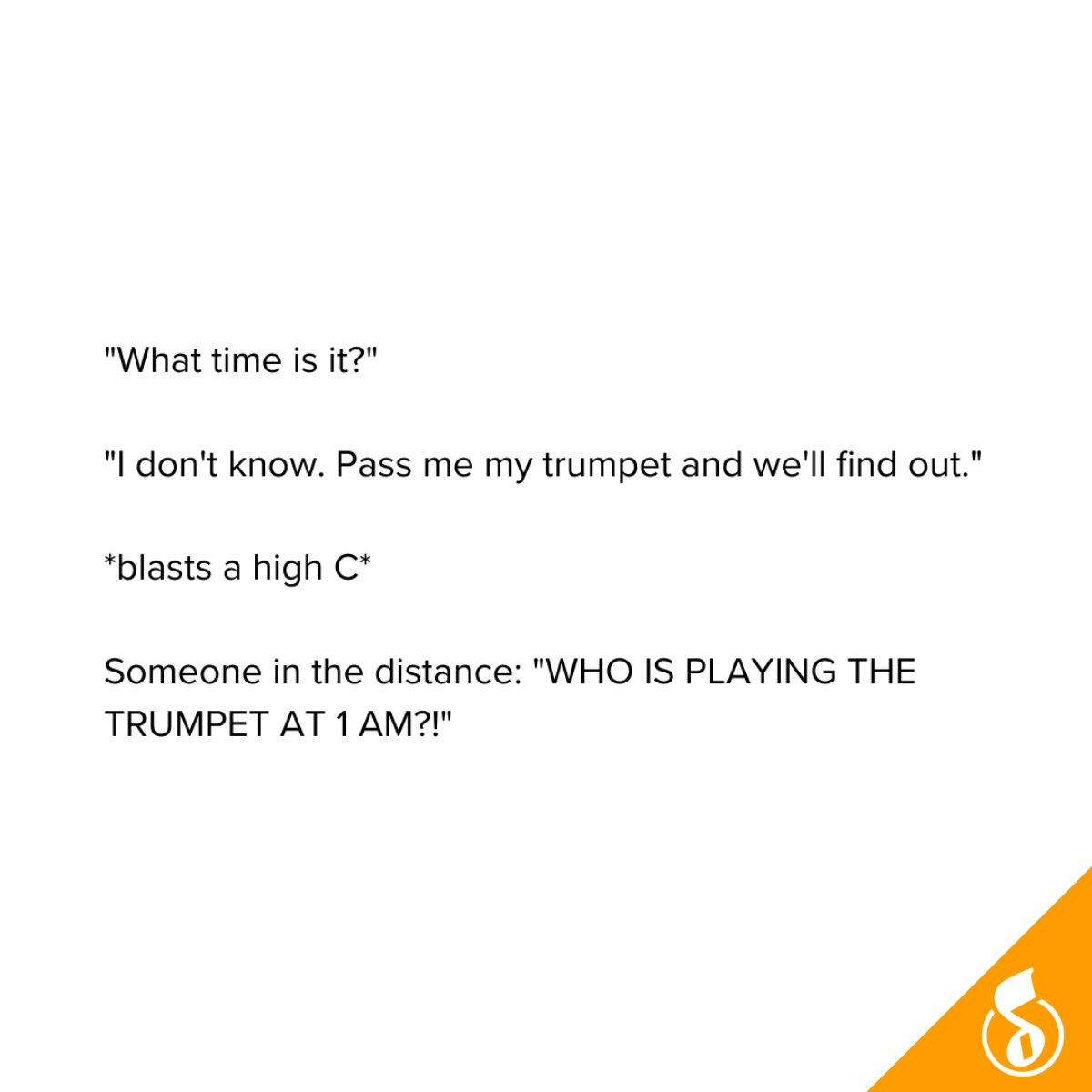 And there’s the answer to your question! 🎺