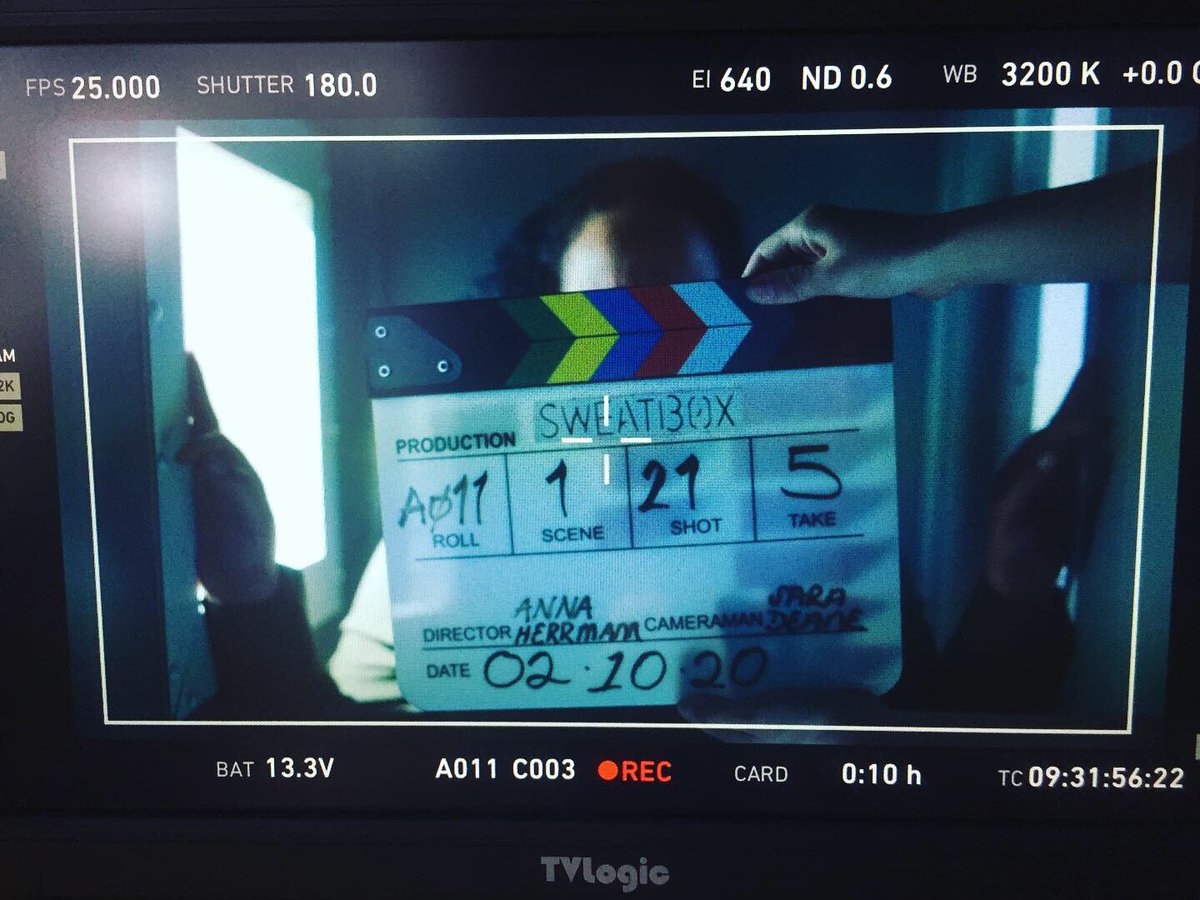 ClancieB's tweet image. It’s a wrap.... watch this space #Sweatbox @CleanBrk coming soon.