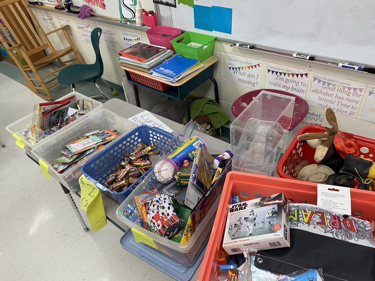 First class store of the school year! Kept them in “suspense” all morning to see what was under the cover. <a href="/cypresscreekvcs/">Cypress Creek</a>