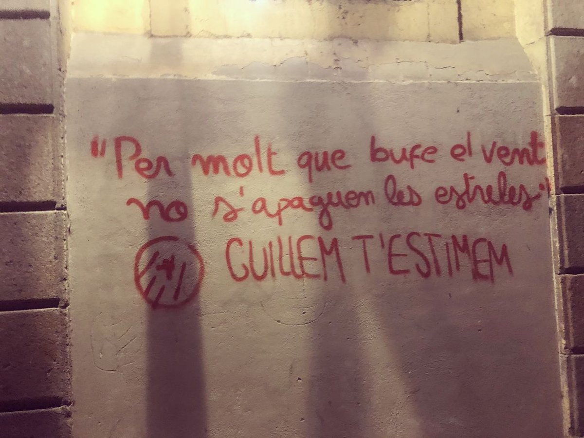 Endavant_OSAN's tweet photo. Si t'ha indignat la impunitat del feixisme espanyol encobert per l'estat , organitza't. Als casals populars, a les plataformes antifeixistes o a les organitzacions de l'esquerra independentista. Milers de germans i germanes de #Guillem. Lluitant hi ha futur. https://t.co/8rrXTDf7af