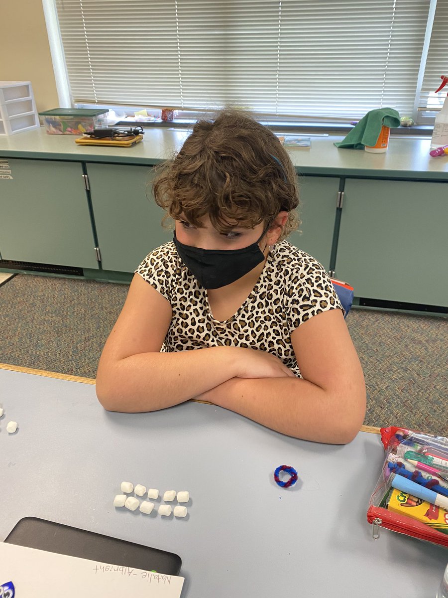 Practicing our new multiplication skills with marshmallows and m&amp;m’s😊 <a href="/LostumboDDE6/">Mrs.Lostumbo</a>