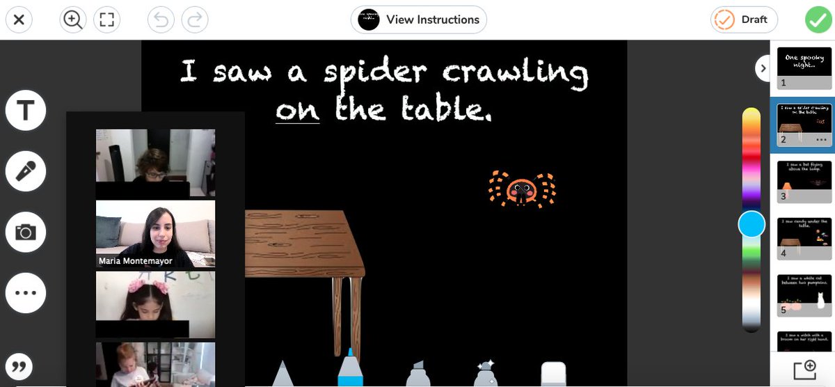 October is here! I love creating fun Halloween activities for my Ss in <a href="/Seesaw/">Seesaw</a>! We practiced positional words by dragging different creatures to their correct places. Check it out! #remotelearning #distancelearning #teched #grade1 #Math