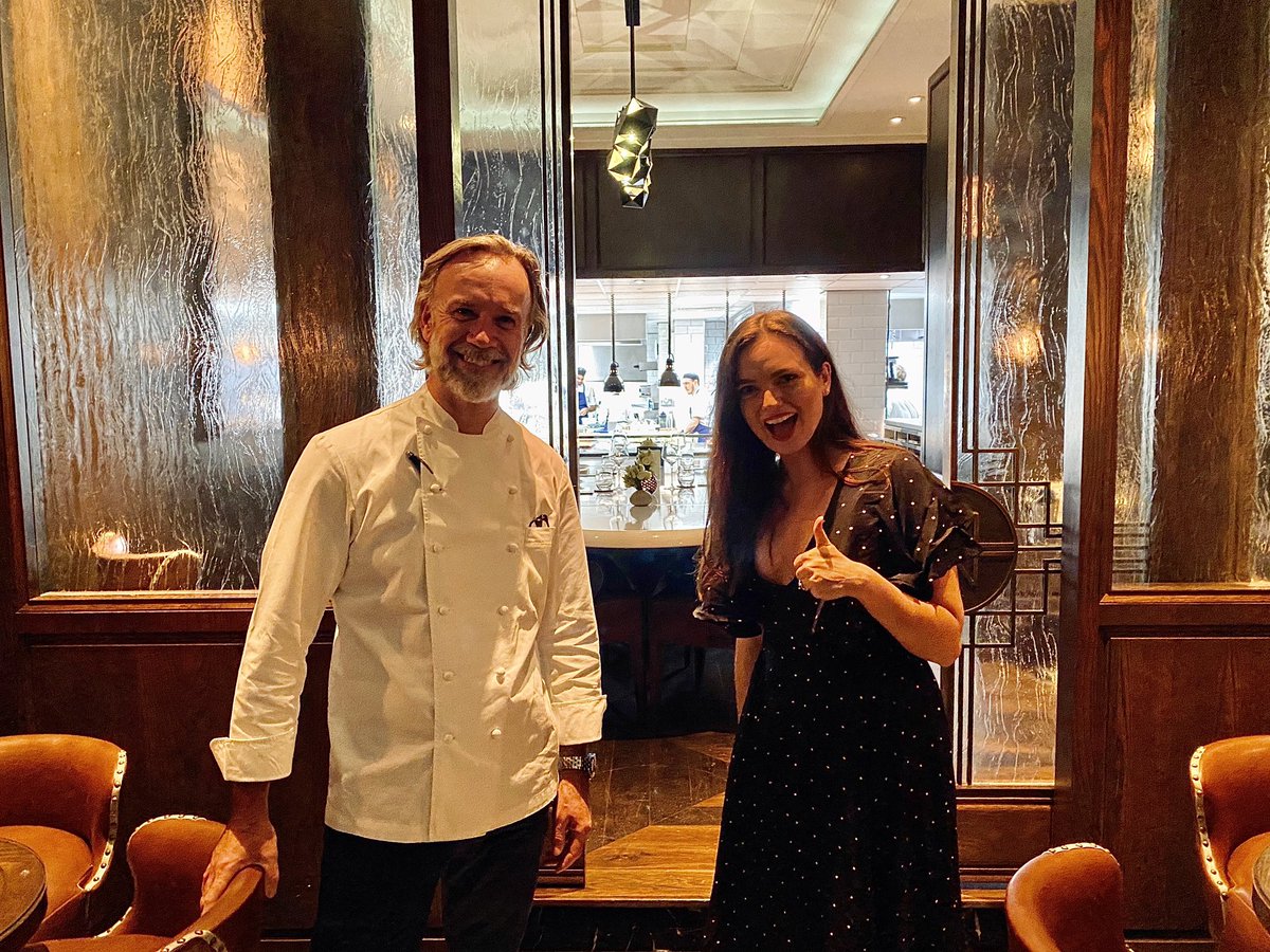 The most wonderful evening meeting this absolute legend <a href="/marcuswareing/">Marcus Wareing</a> What a night eating your incredible food - thank you! 🤍