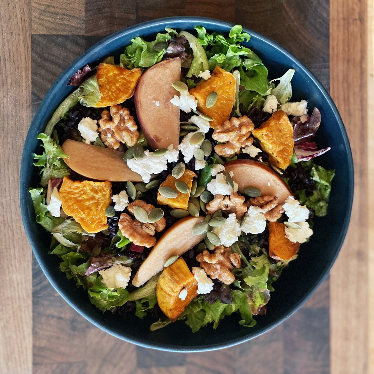 Oktoberfest starts today at the Alpine! We've got 1L steins of select beer, plus some special updates to our menu for autumn. Here's the new Fall Salad, featuring roasted yams, goat cheese, walnuts and...pickled apples? It's a thing you've gotta try. thealpine.ca/menu