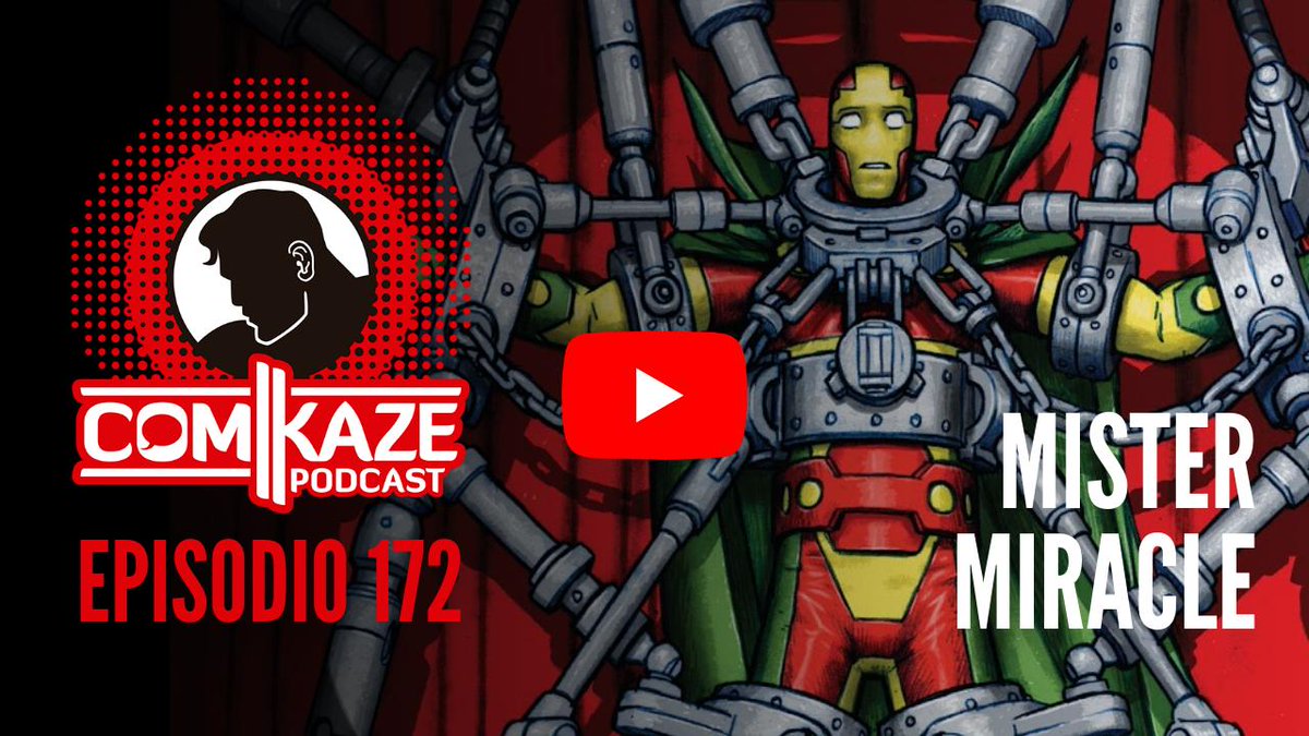 ComikazeRevista's tweet photo. #PodcastComikaze ¡Episodio de estreno! Esta vez hablamos de la premiada maxiserie #MisterMiracle, de @TomKingTK y @MitchGerads
Dale play en https://t.co/RA1owHRgtj
*Patrocinado por detergente #Maxisol, ideal para esa ropa percudida y con manchas sospechosas
#DCComics #podcast https://t.co/5LsXoL6qJX
