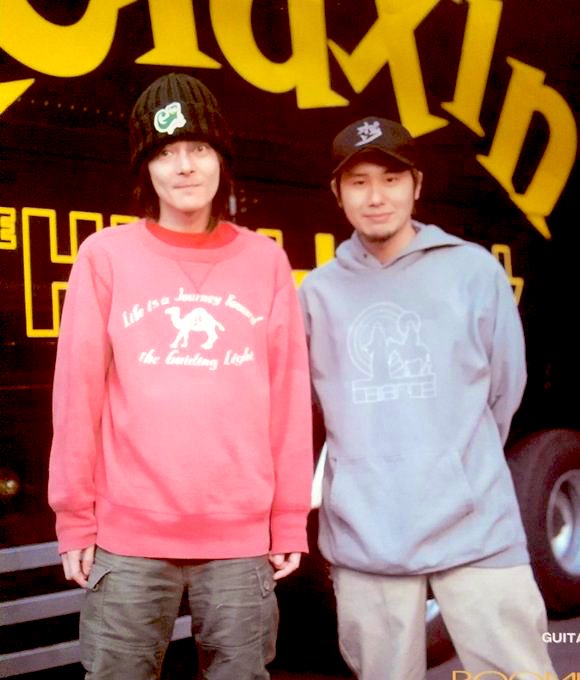 横山健 と #真島昌利 🎸× 🎸】 健さんに「ヒロトさんのこと好き？」と