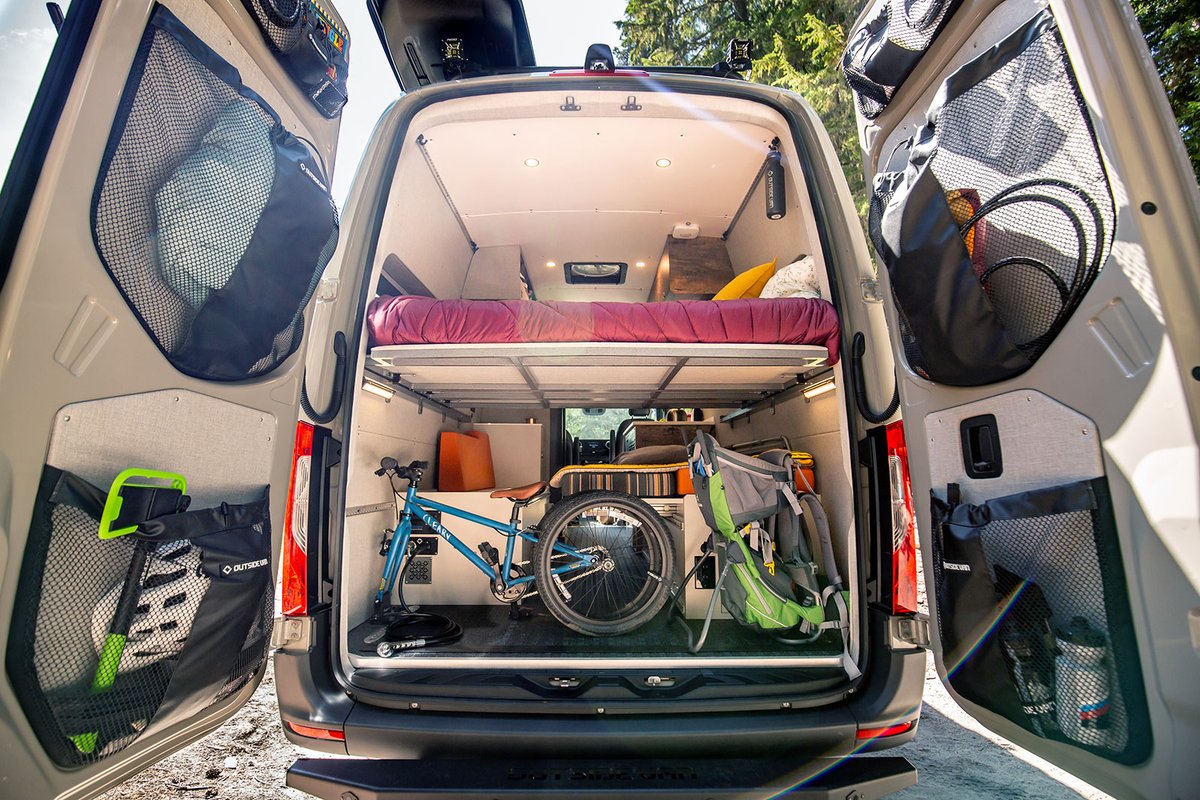 Outsidevan's tweet photo. Elevate is the latest van from the team at Outside Van. With too many awesome features to mention, like a wireless charging station for your phone and a dedicated drawer for a propane stove, you’ll just have to check it out for yourself!
#outsidevan #vanconversion #vanlife https://t.co/SOJaGDcp5i