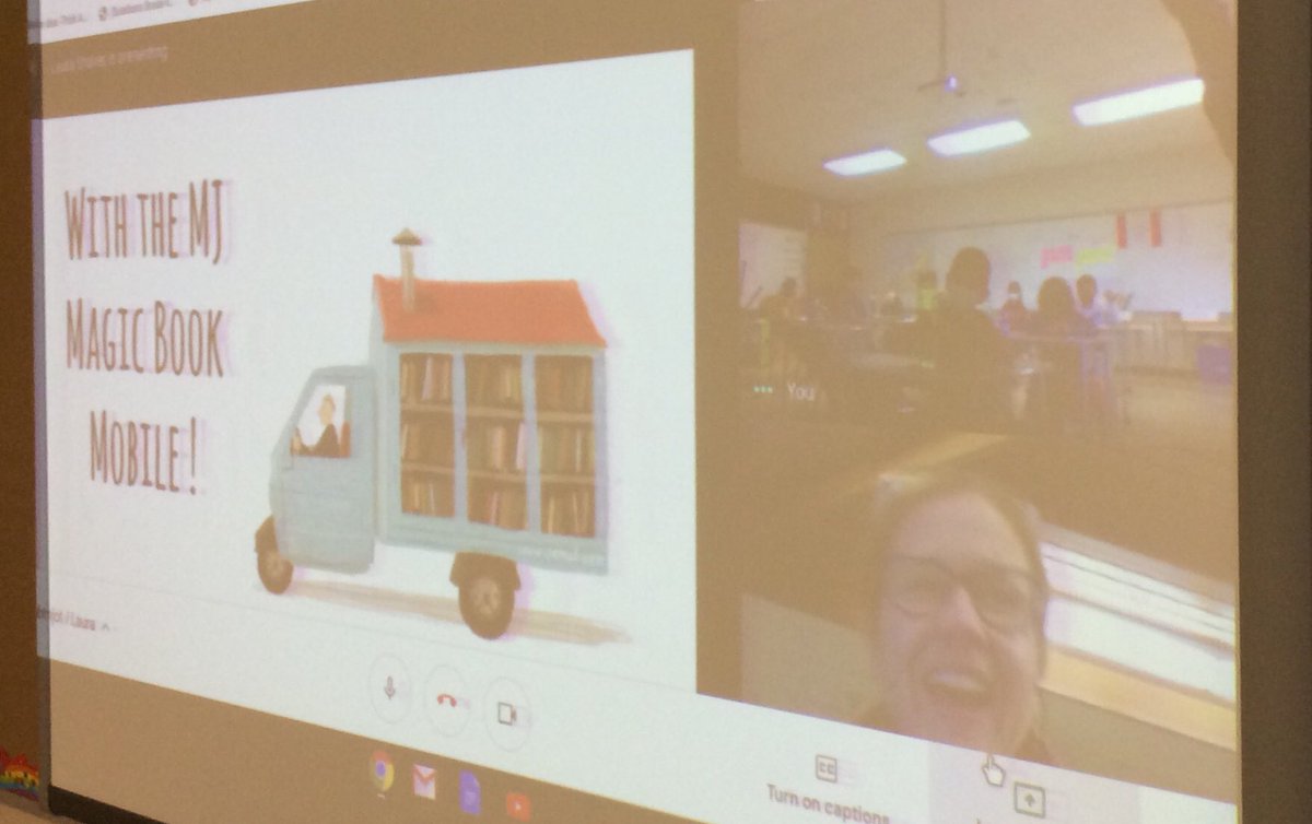 MrsShaversPages's tweet photo. Started our library google meet orientations and hallway book cart visits at @mjpwrdsb! It is different but we are making it work together 📚#wrdsblibraries #movinglibrary #wrdsb https://t.co/DMF3KsLWtI