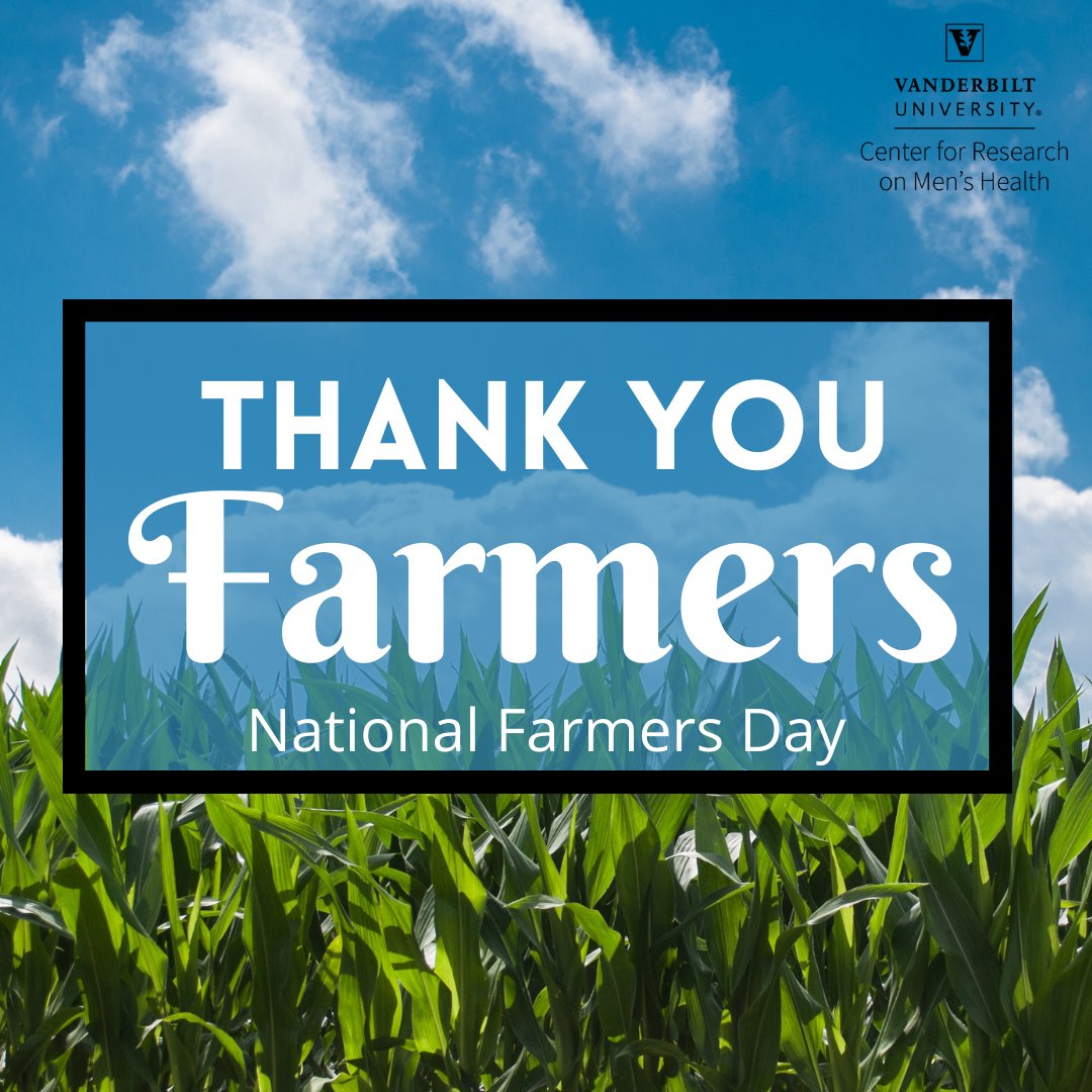 Farmers have one of the oldest and most important jobs. On October 12, we celebrate the hard work they put in year long in order to keep our economy thriving and our stomachs full! #FarmersDay
<a href="/nashfarmmarket/">Nashville Farmers Mk</a> <a href="/slowfoodmidtn/">Slow Food Middle TN</a> <a href="/USDA/">Dept. of Agriculture</a>