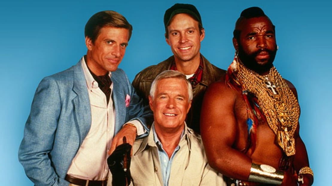 Next:‘The A-Team’Saturday evening TV wasn’t Saturday evening TV until the A-Team was on. I would watch in awe as Hannibal, Murdock, B.A. and Face would shoot a billion rounds without hitting a single person. Sure the format was nearly always the same, but it was so much fun!