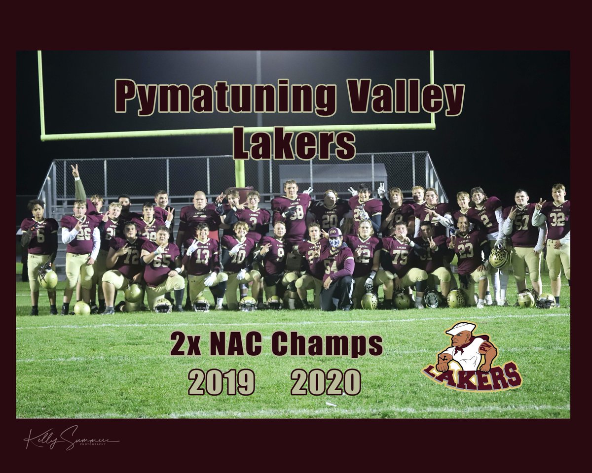 ck2summers's tweet photo. NAC Back to Back Champs! @PymatuningLaker #PVLakers #PymatuningValleyLakers #PVLakerFootball #NotPyValley #itsPV #KellySummersPhotography https://t.co/xddKUqe95O
