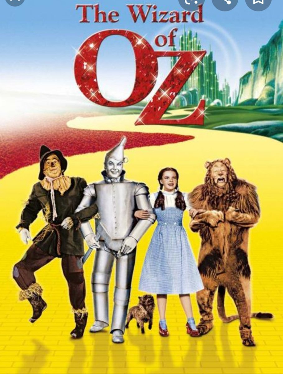 Oh mys wasn't sure if granddaughter would like the Wizard of OZ; but she liked it soooo much, that now we're puttin on a play in a few weeks lol 🎬📽

#movienight #wizardofoz #61yearsold #oldschool #iluvourgranddaughters