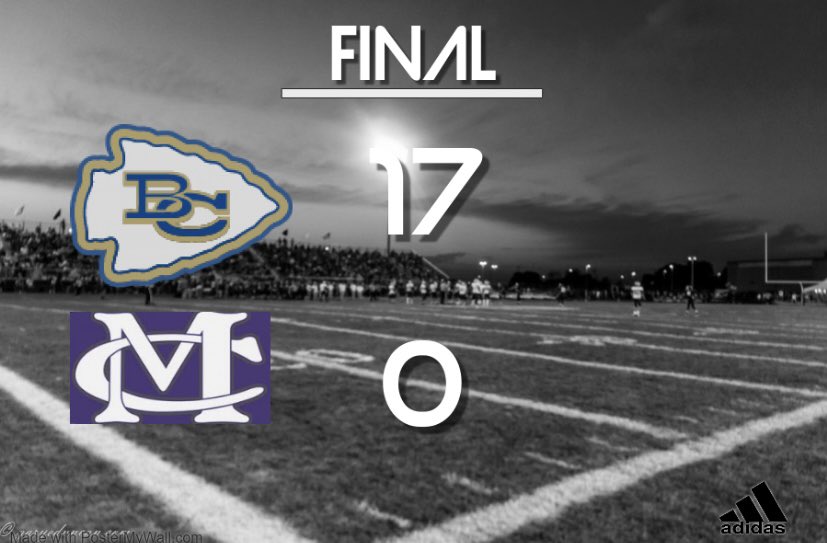 Beat a rival, top 10 team in the state, advance to 2-0 in the region, and 6-0 on the season. I call that a good night! #bluepride