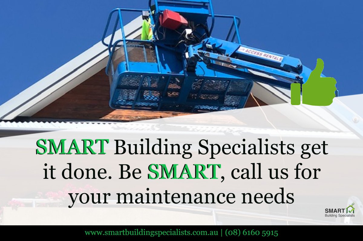 SmartBuildingAU's tweet image. SMART Building Specialists work SMART, that's why Perth chooses us for their maintenance needs.

Get in contact with SMART Building Specialists today.

Call 👉 (08) 6160 5915
Web 👉 smartbuildingspecialists.com.au/property-maint…
