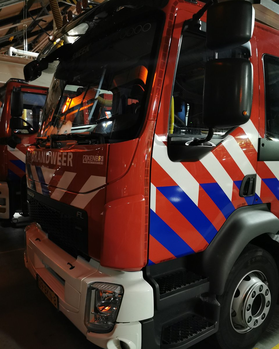 Melding brandweer Dagpauwoog Sneek