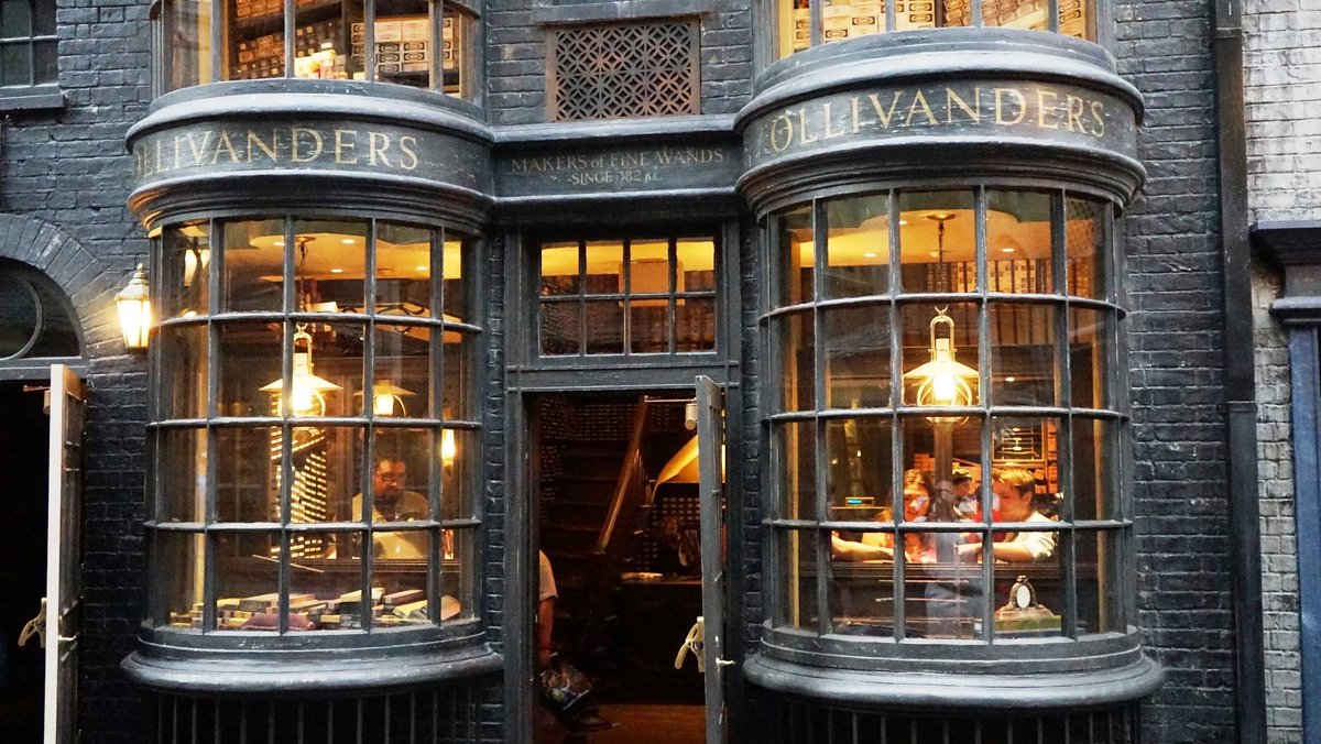2/Since this is a magical topic, we'll set this thread in the Harry Potter universe.Imagine that you're Ollivander, the wand maker.You source magical raw materials and make wands out of them. You sell these wands to witches and wizards out of a shop located in Diagon Alley.
