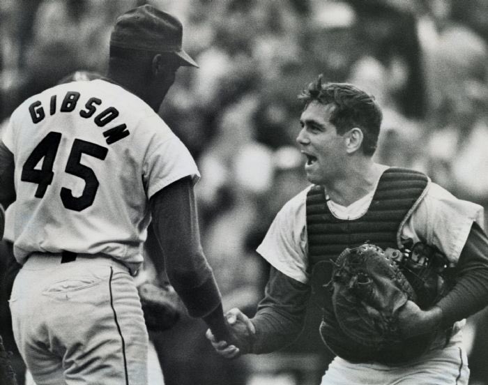 BaseballQuotes1's tweet image. Bob Gibson is the luckiest pitcher in baseball. He is always pitching when the other team doesn't score any runs. -Tim McCarver