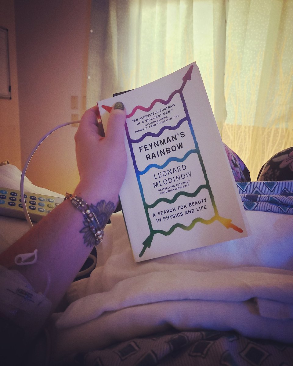 Well, I'm happy I have my new book by <a href="/lmlodinow/">Leonard Mlodinow</a> to read while I'm in the hospital. But I am not a fan of this agony. 🏥 

<a href="/DisabledStem/">DisabledInSTEM</a> <a href="/ProfFeynman/">Prof. Feynman</a> <a href="/JoannaNoBanana/">Joanna No Banana</a> <a href="/LKrauss1/">Lawrence M. Krauss</a> <a href="/PeaceInPain1/">Peace In Pain</a> <a href="/chron_ac/">Chronically Academic</a> 

#physics #hospital #bookstagram #Spoonies #trigeminalneuralgia #chemotherapy