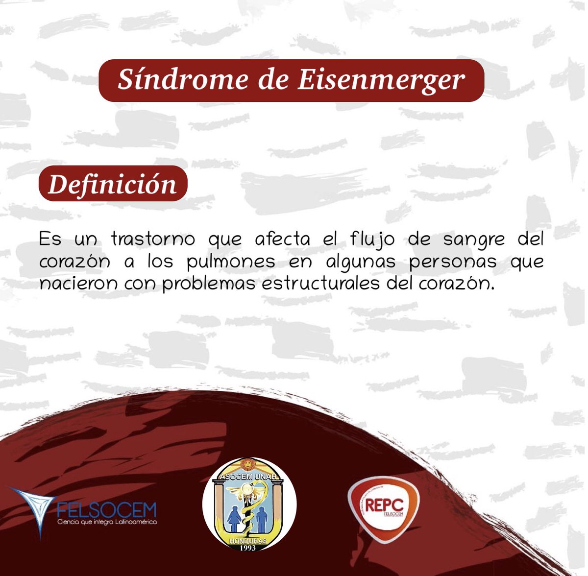 repcfelsocem's tweet photo. ¡Buenas tardes, familia FELSOCEM!🌎💙
Aquí seguimos con nuestros Viernes Académicos al mejor estilo que solo REPC🍓 te puede ofrecer, nada más y nada menos que otra edición de los Red Friday

En esta ocasión presentamos: 

Síndrome de Eisenmenger

Bibliografía: https://t.co/YqqPcIrheh