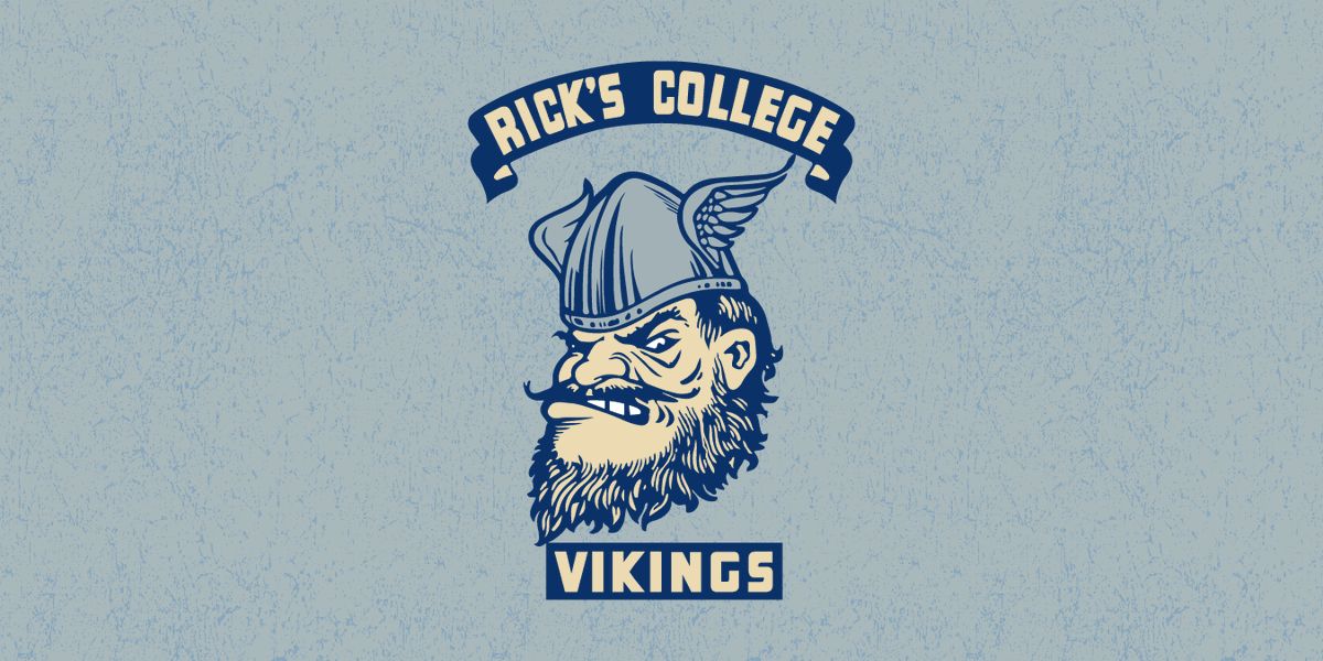 Ricks College Logo Ricks College T Shirt Allbluetees.com