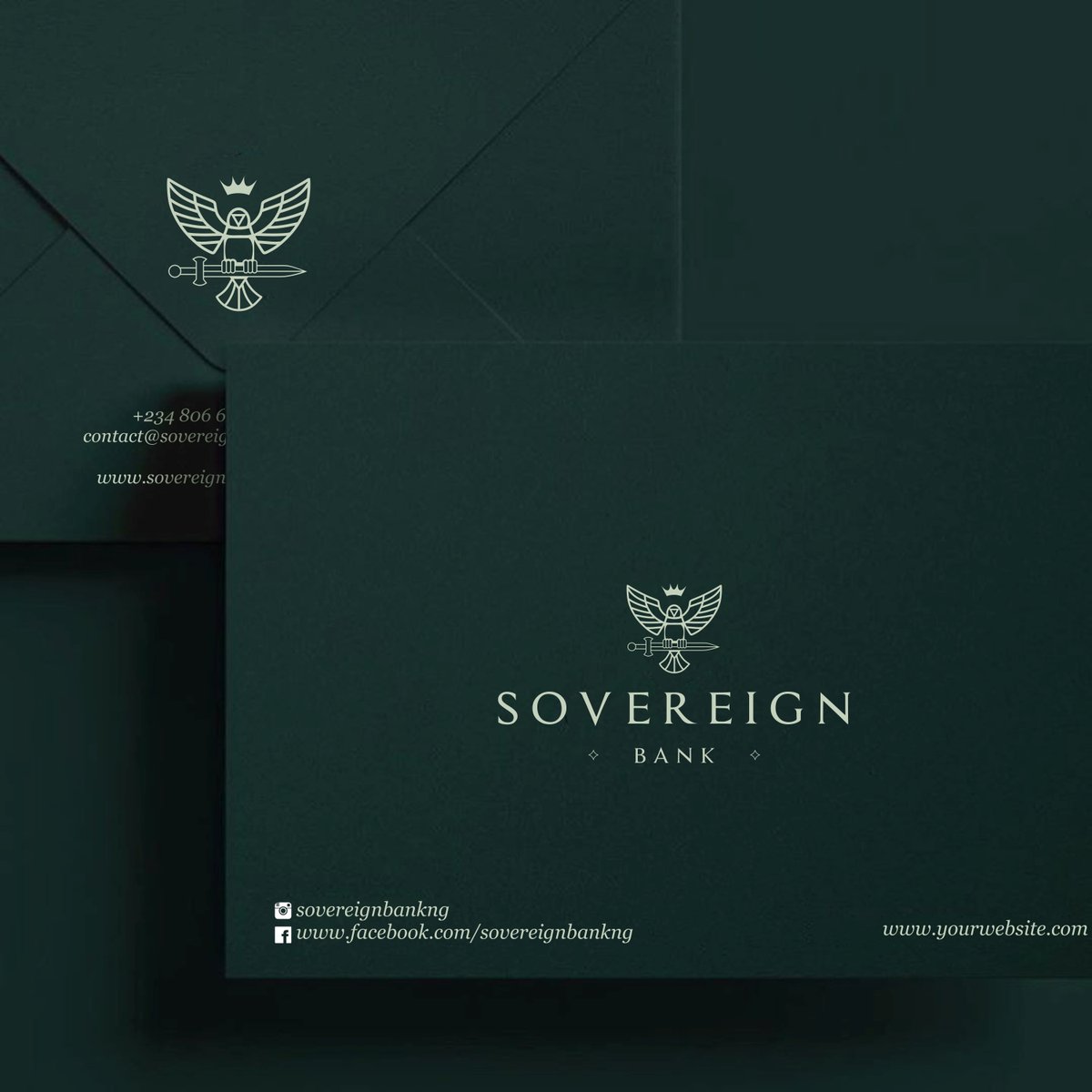 SOVEREIGNThis is a glorious and rich brand, built for success, that excel in financial matters. It's suffix is rich, smart, safe, trusted, sophisticated and allows it to roll peacefully in the heart of her customers.