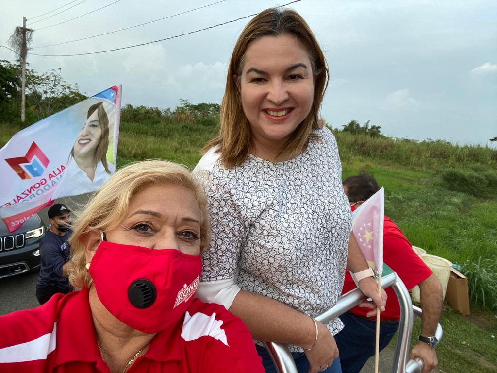 enid_monge's tweet photo. En Moca con nuestra próxima Senadora del Distrito Mayagüez-Aguadilla @migdaliagonzlz  y mi compañero de bloque legislativo por acumulación el senador @joseldalmau2020

#VotaIntegroXXX
#ElOesteNecesitaUnCambio
#LideresConTrayectoria https://t.co/LdnOZhVV8h