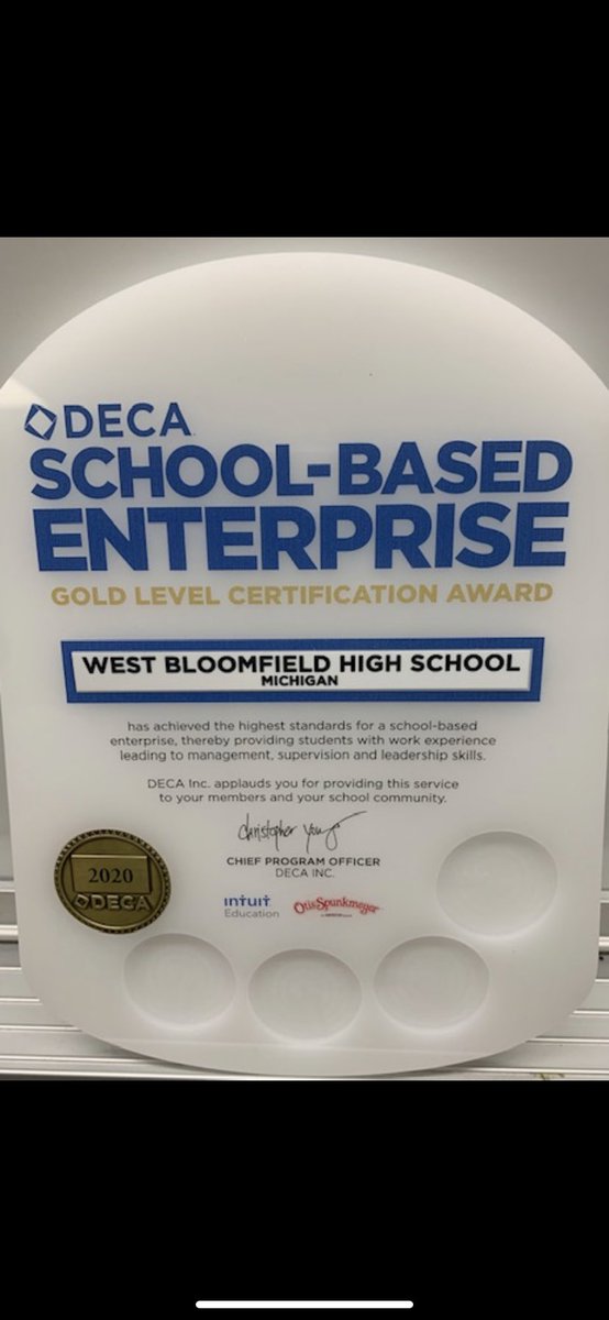 West Bloomfield DECA tweet media