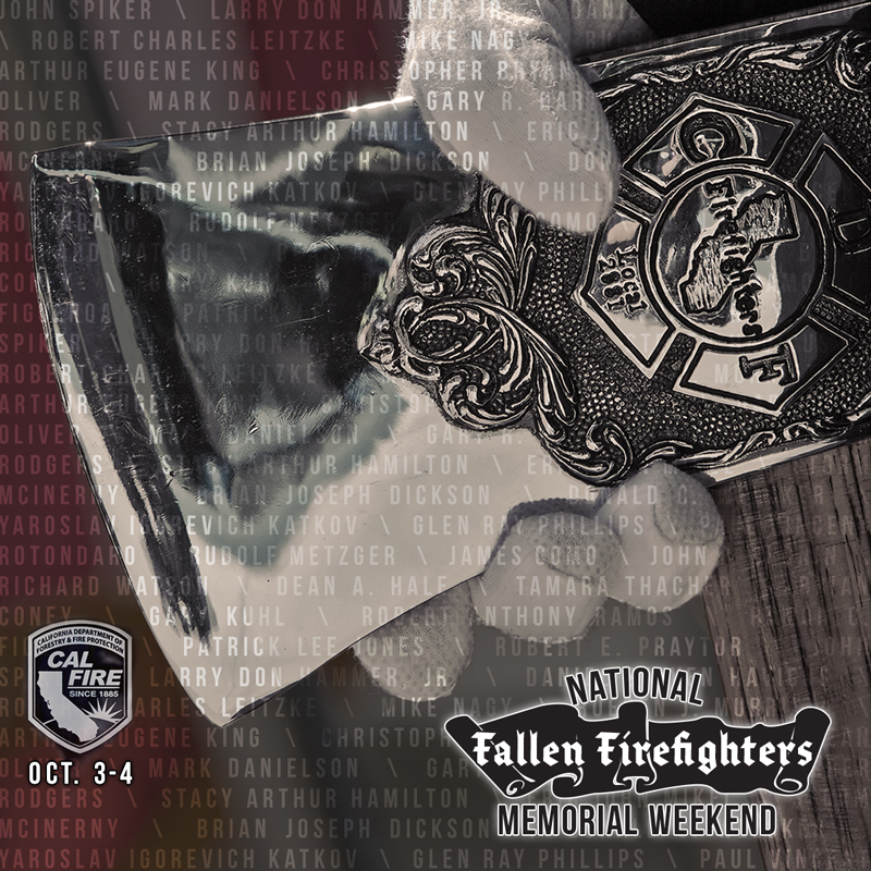 This weekend is National Fallen Firefighters Memorial Weekend. Join us as we pay tribute to those brave firefighters who made the ultimate sacrifice during their mission to protect others. #FallenFirefighterMemorial firehero.org/events/memoria…
