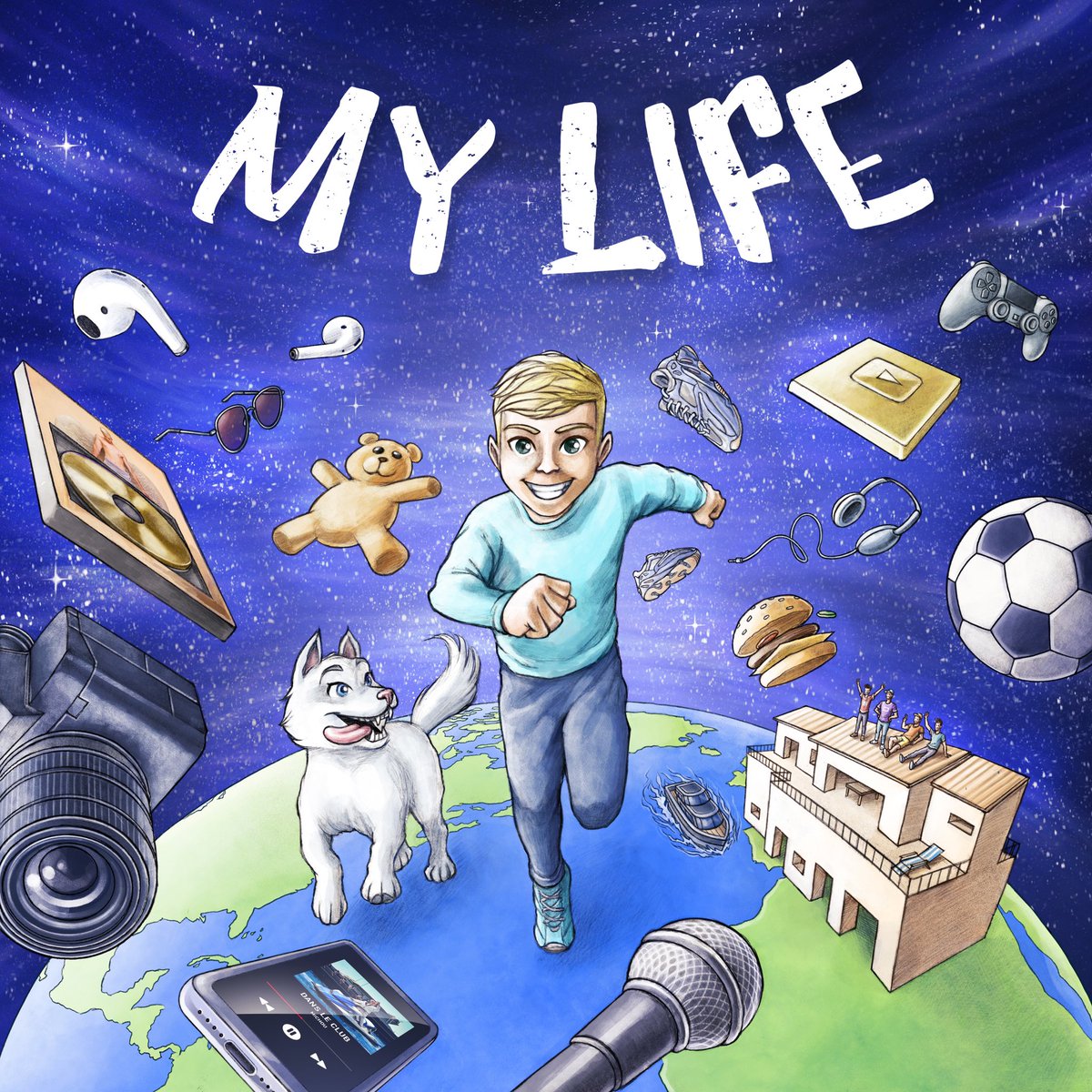 TimelineStudio_'s tweet image. Nous somme très fiers d’avoir réalisé la cover de cet EP ! Joyeux anniversaire @Michoucroute_ 🥳