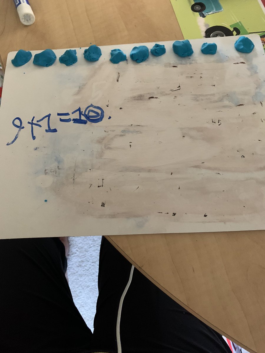 hil272482's tweet photo. When your kindergartener is so proud of his math work he has to have a pic of each one. He added the number sentence on his own...I love how he extends work on his own! And PJ day is so fun! @FCPS_Stein @fcps_lebomath #Starpower #BCES #lovesmath #plus1 #stretcheshimself #PJday https://t.co/tF0AMUhUv0