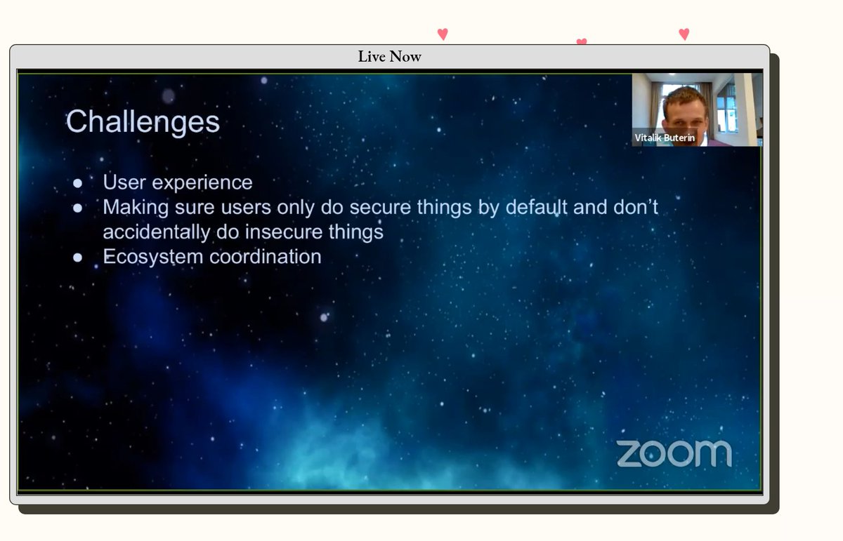Challenges:- UX- do secure things by default- Ecosystem Coordination