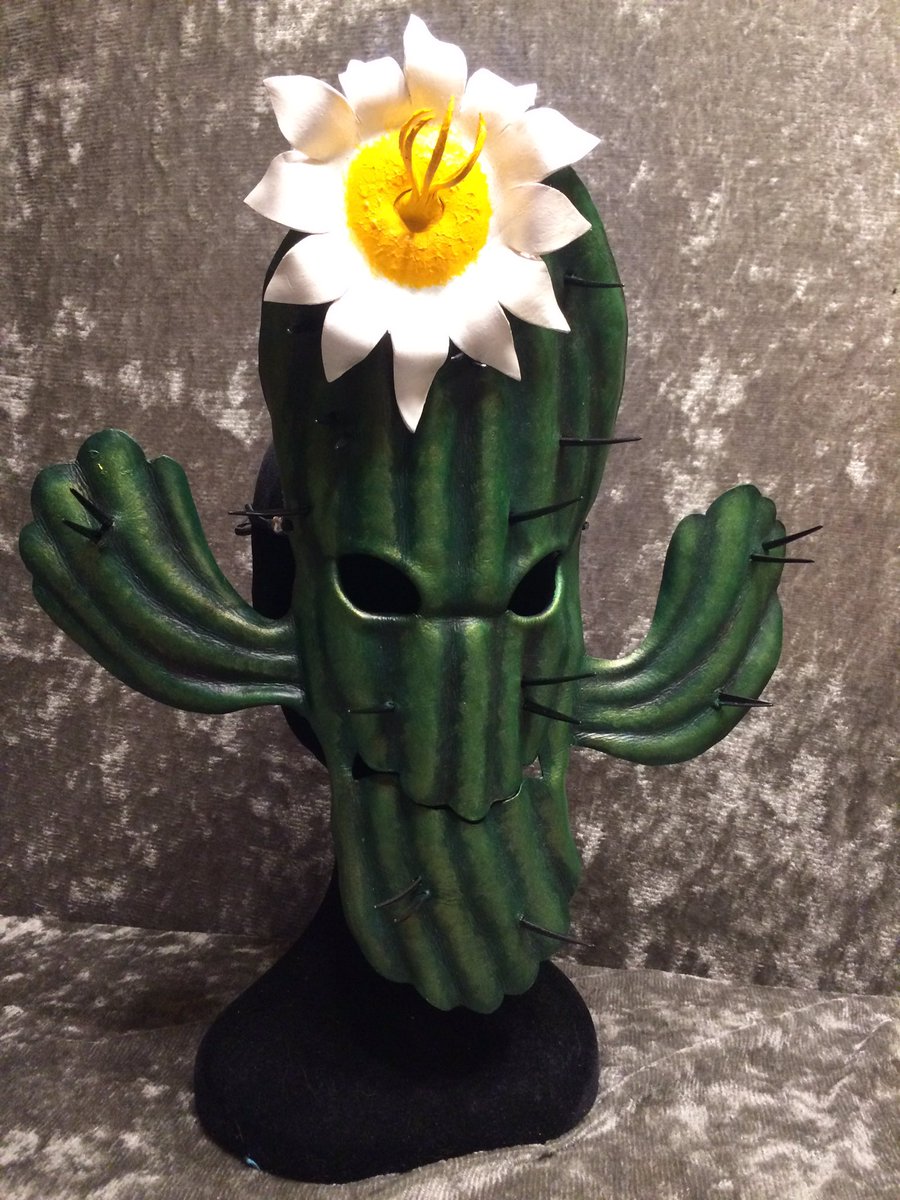 JenMasks's tweet photo. Saguaro mask. #leathermasks https://t.co/3QIG7jKZ0m