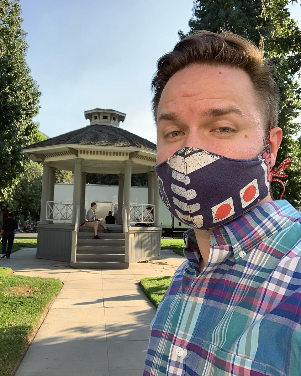ScottPorter's tweet photo. Feels good to be back on the ol’ lot. Town square sure is different nowadays...

#LuciferNetflix #HartOfDixie #LongLiveTheHart @wbpictures @warnerbros https://t.co/0vq5vuDbOt