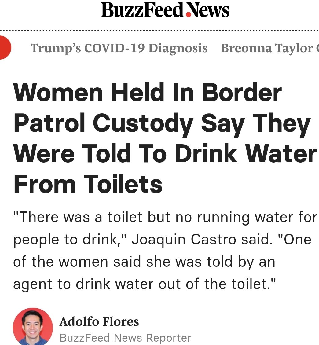 53. Forcing, poor women, who escaped Reaganite death squads to drink water from the toilet!