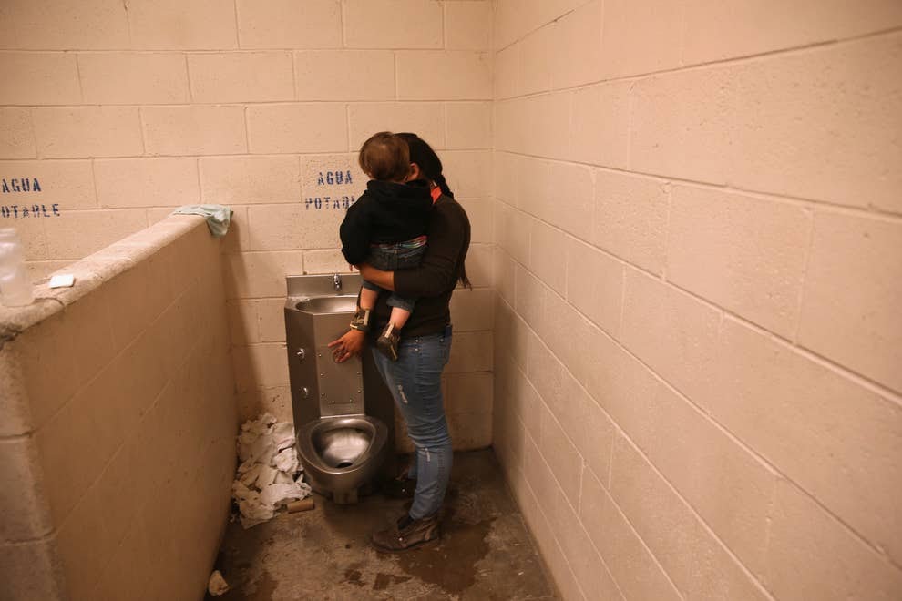 53. Forcing, poor women, who escaped Reaganite death squads to drink water from the toilet!