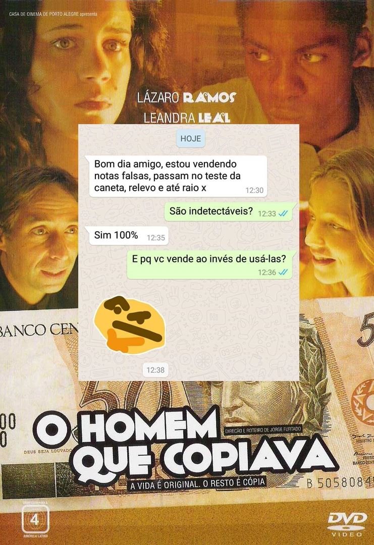 Capas - Capas de filmes com memes genuinamente brasileiros