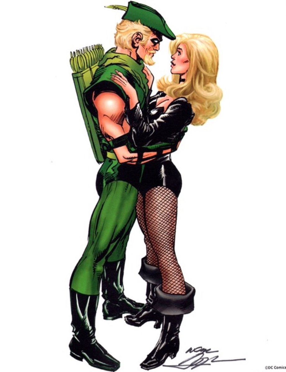 Since these stories were mostly written by O'Neil, it's safe to say he had a soft spot for Canary. This is also when the very cursory contact between Green Arrow and Black Canary from previous stories blossomed into a full-on romance, and for the remainder of the 1970s...