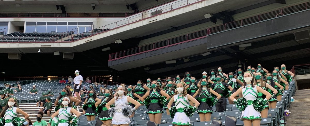 Our <a href="/Colt_Kickers/">Colt Kickers</a> are looking sharp &amp; ready to celebrate with our band! <a href="/ArlingtonHigh/">Arlington High</a>
