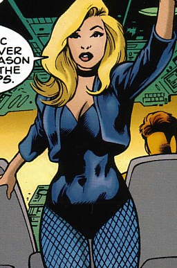 By 1983 someone at DC must have realized that the age gap between Green Arrow and Dinah was widening far too much and there needed to be a better explanation as to why she looked and acted so young. And boy did they come up with one... the worst possible one...