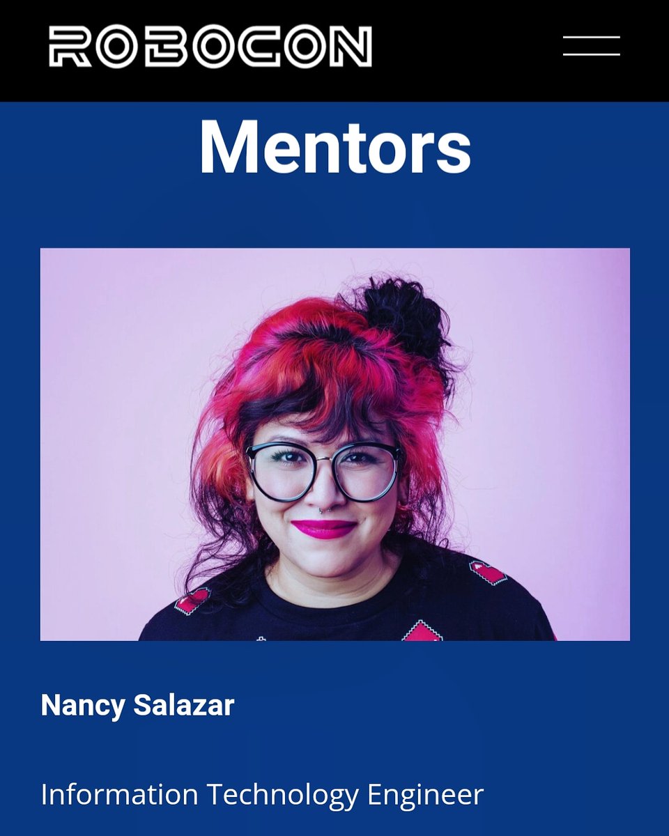NancyNSalazar's tweet photo. ๐ตYaaay! I'm very happy to be part of #ROBOCON2020, the first world global hackaton in #ServicesRobotics. If you are an attendee, I will be glad to support you.๐ค @GlobalDWS ๐ https://t.co/XqSZ8kLCLA