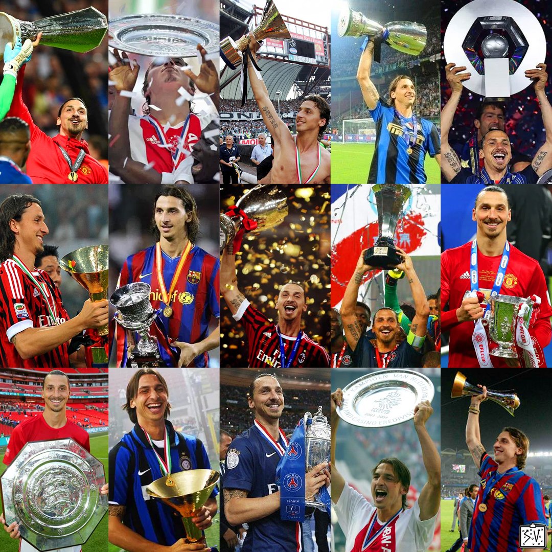 🎂 ¡Feliz cumpleaños (39), Zlatan Ibrahimović!

📊 926 PJ, 550 goles y 209 asistencias.
🏆 33 títulos.

✅ Eredivisie.
✅ Serie A.
✅ La Liga.
✅ Ligue 1.
✅ UEFA Europa League.
✅ Mundial de Clubes.
✅ Supercopa de Europa.

🦁 Zlatan ‘Benjamin Button’ Ibrahimovic.
