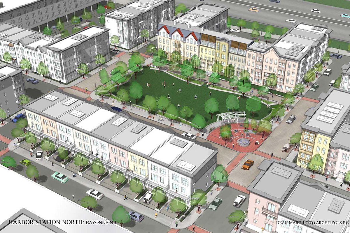 And Bayonne is planning thousands more units for former industrial lands, with multiple upzones in the past 5 yrs. After JC, Bayonne seems to be the most supportive municipality for new housing construction in Hudson County today. Why? Support from trades unions seems to be key.