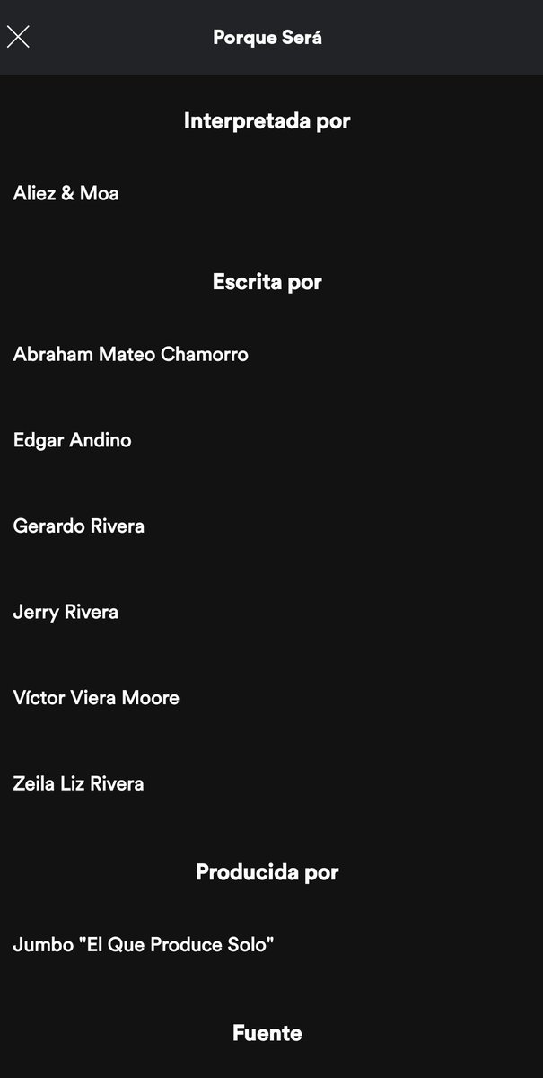 #PorqueSera canción escrita por <a href="/AbrahamMateo/">Abraham Mateo</a> para  Aliez y Moa !
open.spotify.com/track/35j2YO64…