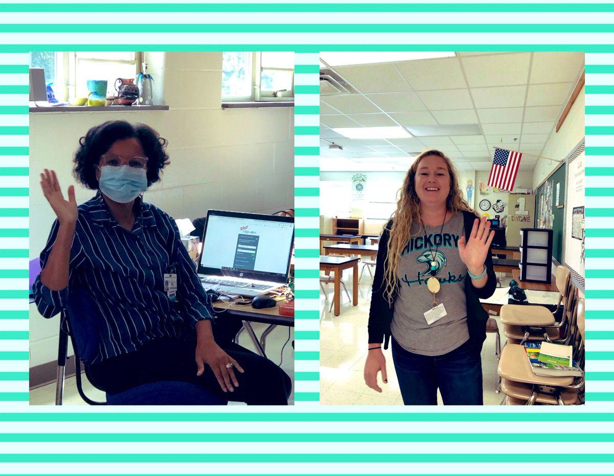 It was a great day at HHS! Business teachers teaching our Hawks 21st century workplace readiness skills! #WeAreHickory #InspireCPS #WorkplaceReadiness