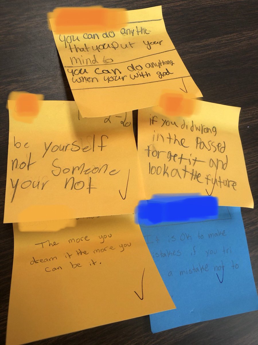csurman30's tweet photo. The kids created some mottos today! https://t.co/ztz9WkyhhI