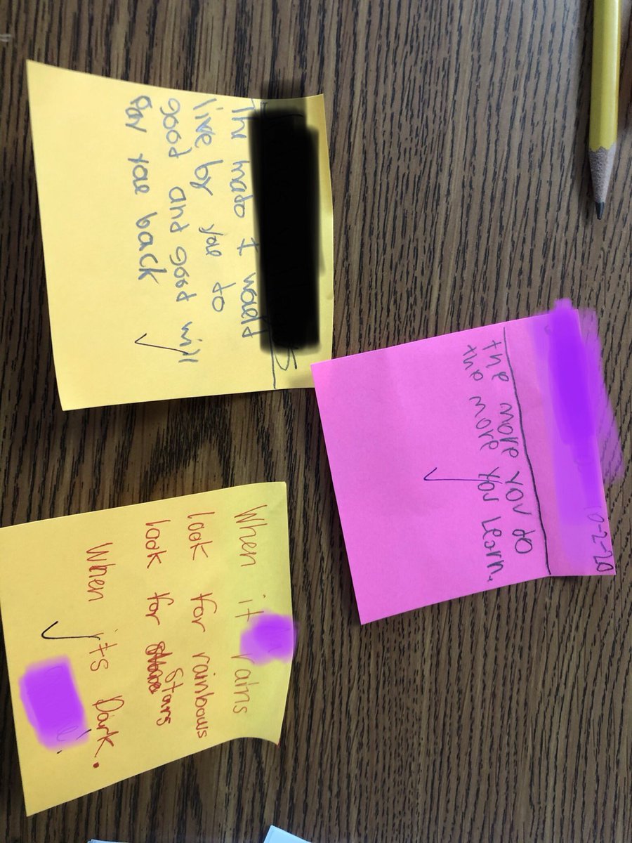 csurman30's tweet photo. The kids created some mottos today! https://t.co/ztz9WkyhhI