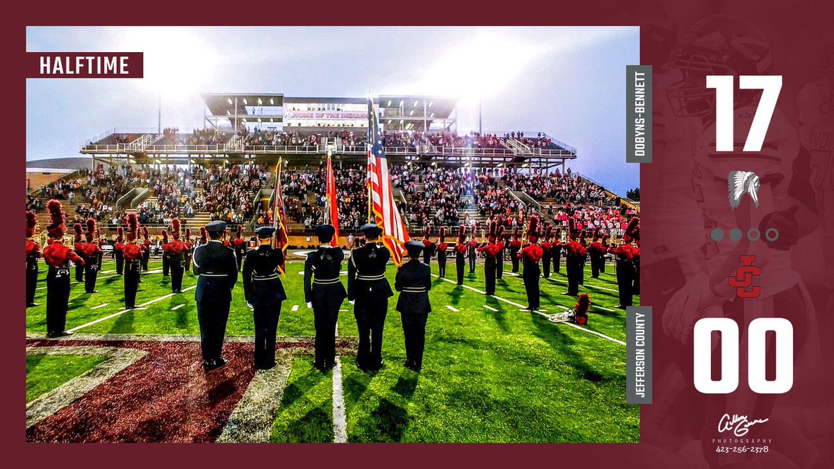 HALFTIME | Indians 🏈 
#RollTribe 

Original 📸: <a href="/AllenGreenePhot/">Allen Greene</a>