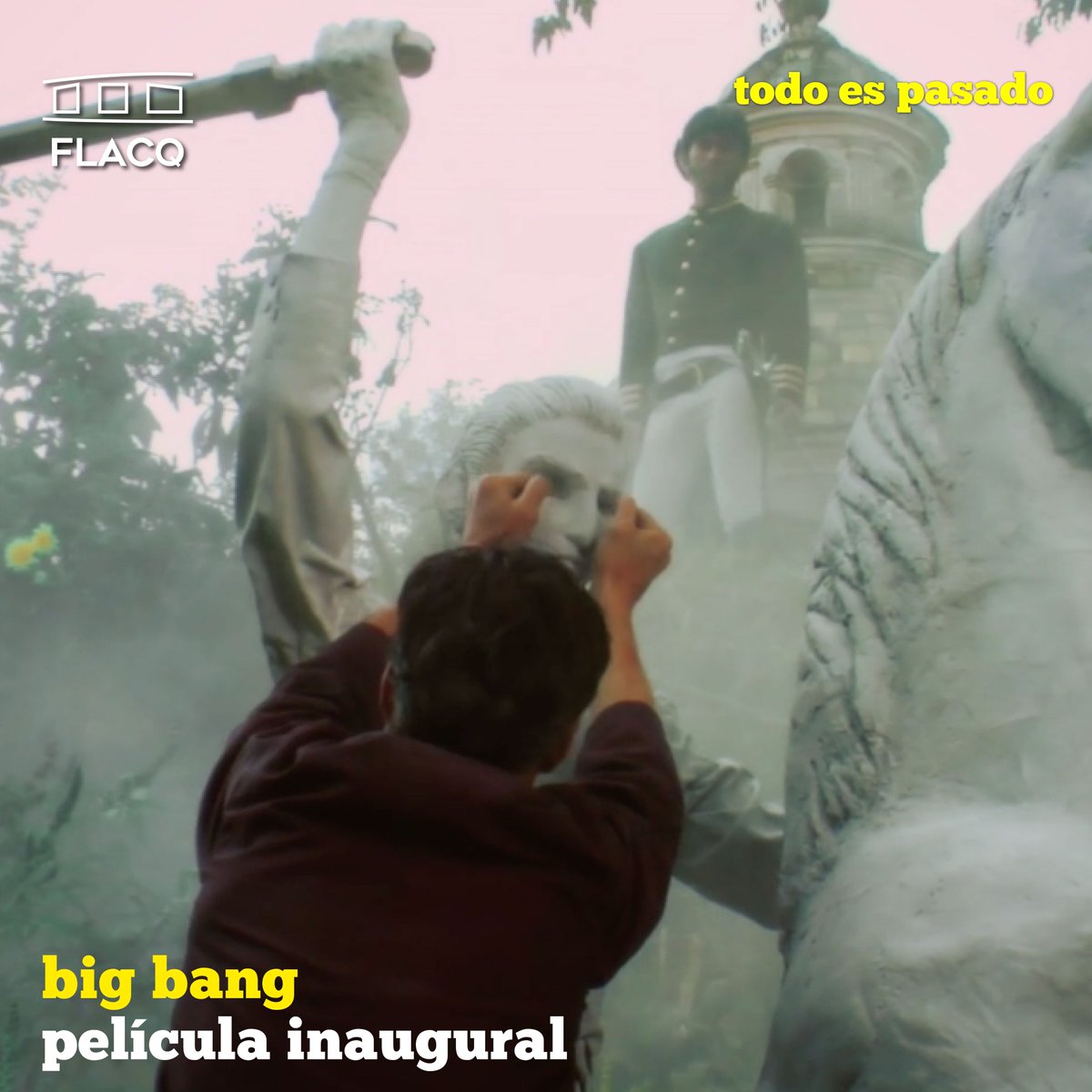 FLACQEcuador's tweet photo. 🌕 #TodoEsPasado - #FLACQ7
💫  Película inaugural: Big bang de Wilson Burbano. 

☄ Nuestro festival se engalana al ser el primer festival ecuatoriano en estrenar la ópera prima de uno de los más audaces cineastas del Ecuador.

🛰 https://t.co/5x2p5Gs7QX https://t.co/MNXsnTL90w