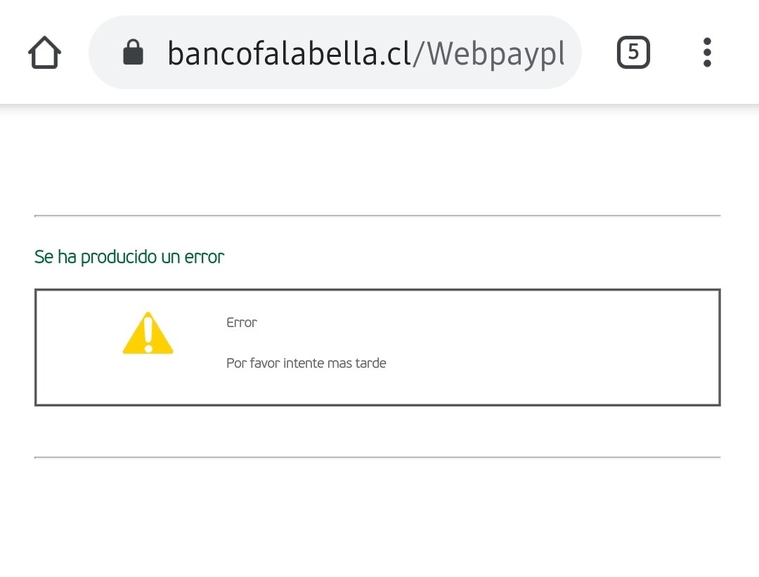 cerpa89's tweet photo. @Banco_Falabella alguna novedad? Ya son dos días!!🤷‍♂️🤦‍♂️ https://t.co/tzz9dZvh1Y