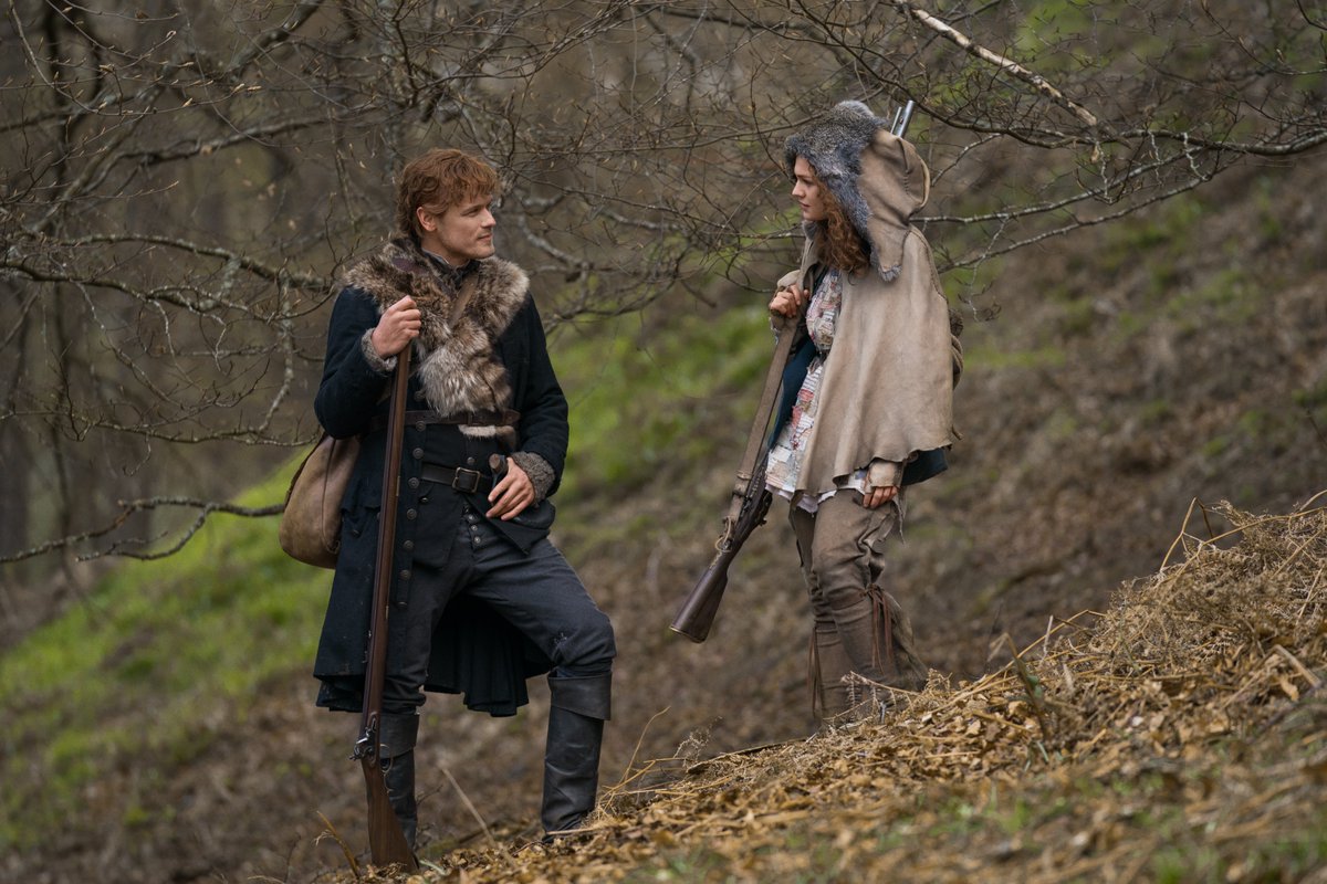 SEASON 4: While we first became enamored with the fur-lined coat back in Season 1, we truly love that Bree gets a hold of it so many years later. We also love the women of the Ridge in pants.